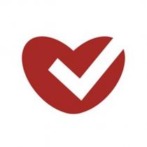 Heart and check design