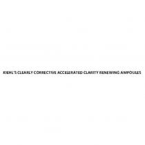 KIEHL'S CLEARLY CORRECTIVE ACCELERATED CLARITY RENEWING AMPOULES