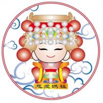 慈愛媽祖及神明 Q 版設計圖
