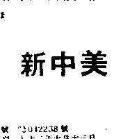 新中美