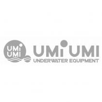 UMi UMI UNDERWATER EQUIPMENT & Logo