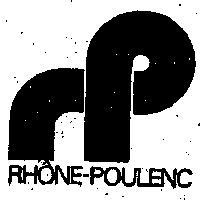 SIGLE RP AVEC DEN OMINATION RHONE-POULENC