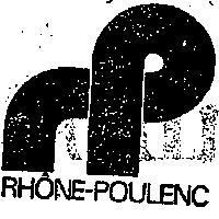 SIGLE RP AVEC DEN OMINATION RHONE-POULENC