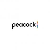PEACOCK & Design (Spine Right) (Color on White Background)