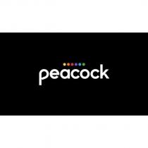 PEACOCK & Design (Spine Above) (Color on Black Background)