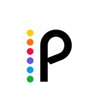 P & Design (Spine Left) (Color on White Background)