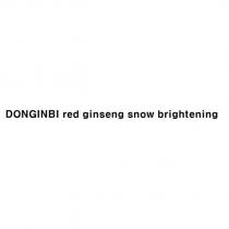 DONGINBI red ginseng snow brightening
