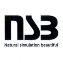 NSB 設計字 Natural simulation beautiful