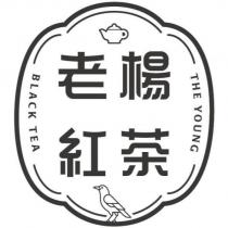 老楊紅茶 THE YOUNG BLACK TEA 及圖