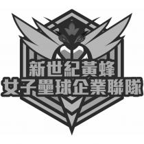 新世紀黃蜂女子壘球企業聯隊設計圖
