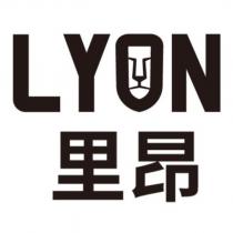 里昂 LYN 及 O 字設計字及圖
