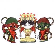 Q 版媽祖將軍圖