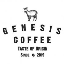 GENESIS COFFEE TASTE OF ORIGIN SINCE 2019 及圖