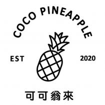 可可翁來 COCO PINEAPPLE 及圖