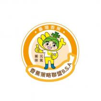香蕉策略聯盟 B.S.A 元氣蕉妹 及圖