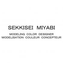 SEKKISEI MIYABI MODELING COLOR DESIGNER MODELISATION COULEUR CONCEPTEUR