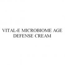 VITAL-E MICROBIOME AGE DEFENSE CREAM