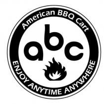 American BBQ Cart ENJOY ANYTIME ANYWHERE 及圖