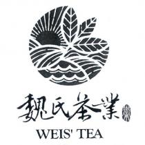 魏氏茶業 WEIS' TEA 及圖