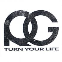 RG 設計字 TURN YOUR LIFE