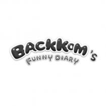 BACKKOM'S FUNNY DIARY 設計字