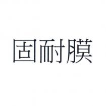 固耐膜