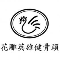 花雕英雄健骨頭及圖