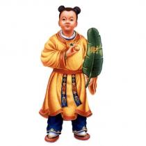 招財神童圖