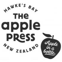 HAWKE'S BAY THe apple PReSS NEW ZEALAND Apple in a bottle