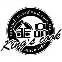 金品 KING'S COOK WWW.FROZENFOOD.COM.TW SINCE 1989 及圖