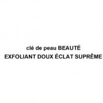 cle de peau BEAUTE/EXFOLIANT DOUX ECLAT SUPREME