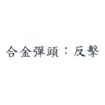 合金彈頭:反擊
