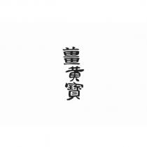 薑黃寳設計字
