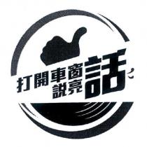 打開車窗說亮話及圖