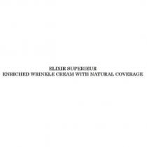 ELIXIR SUPERIEUR/ENRICHED WRINKLE CREAM WITH NATURAL COVERAGE