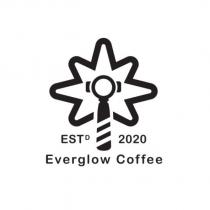 Everglow Coffee 、 ESTD 2020 及圖