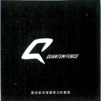 QUANTUM FORCE 高效能充滿爆發力的象徵及圖