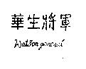 華生將軍 Watson general