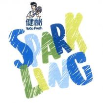 健酪 YoGo Fresh SPARKLING 及圖