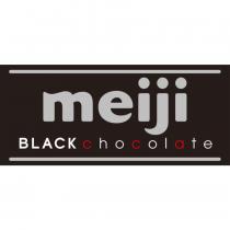 meiji BLACK chocolate