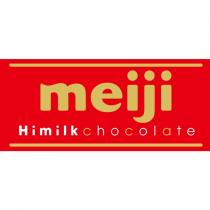meiji Himilk chocolate