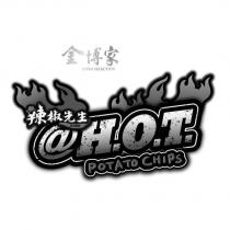 金博家 JINBO SELECTION 辣椒先生 JINBO @H.O.T. POTATO CHIPS 設計字及圖