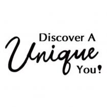 Discover A Unique You!設計字