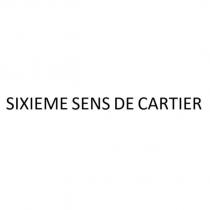 SIXIEME SENS DE CARTIER