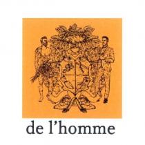 de l'homme 及圖