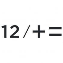 12/+=