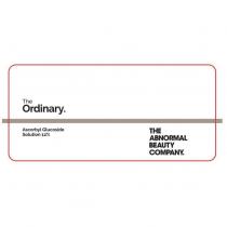 The Ordinary. THE ABNORMAL BEAUTY COMPANY. Label 16