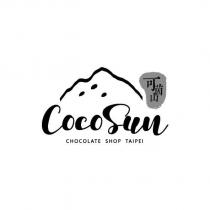 可茵山 CocoSun CHOCOLATE SHOP TAIPEI 及圖