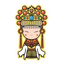 Q 版媽祖圖