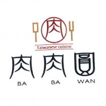 肉肉圓 BA BA WAN 及圖